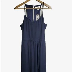 Sans Souci Navy Blue Maxi Dress
